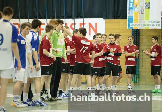U19 Elite Final: HSC Suhr Aarau - GC Amicitia Zürich (12.04.2013)